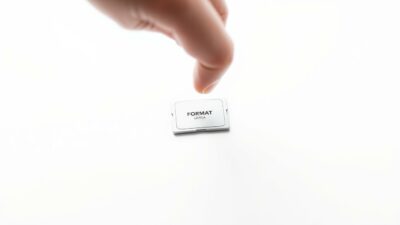 format sd card