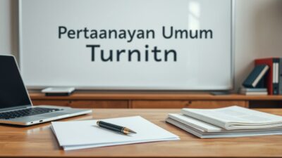 pertanyaan umum turnitin