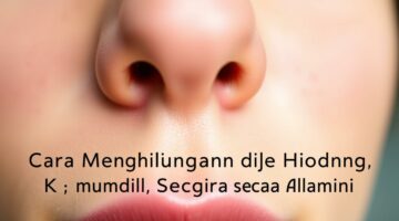 Cara Menghilangkan Komedo di Hidung Secara Alami