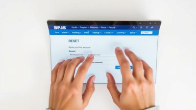 langkah-langkah reset akun bpjs