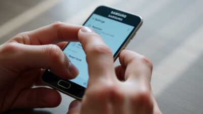 cara melakukan reset pada hp samsung