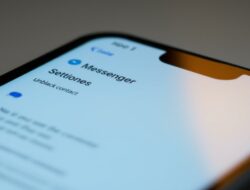 cara membuka blokiran di messenger