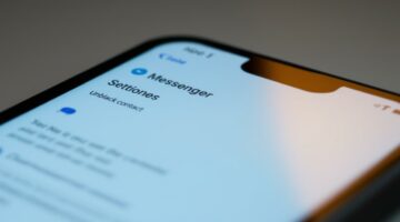 Cara Membuka Blokiran di Messenger