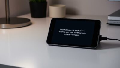 dampak reset terhadap aplikasi pelacakan pihak ketiga