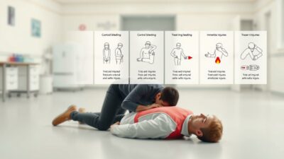 langkah-langkah dasar pertolongan pertama