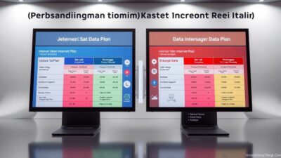perbandingan paket internet
