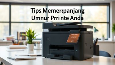 tips memperpanjang umur printer